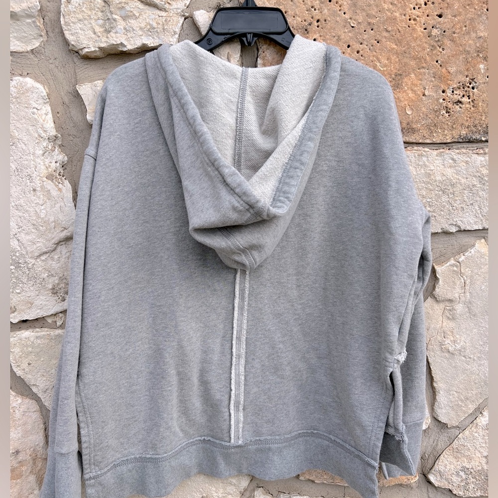 Free People Movement Gray Full Zip Hoodie Jacket Size small - Picture 2 of 8